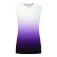 thumbnail image 4 of Big and Tall Tank Tops for Men XL-5X Plus Size Sleeveless Crewneck T Shirts Pullover Gradient Printed Athletic Workout Muscle Tees Summer, 4 of 4
