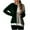 Green, variant on Herrnalise Women's Knitted Crop Tops Women and winte Casual Pullovers Round NeckLoose Sweater Knit Sweater Top Pullover Jumper Sweaters