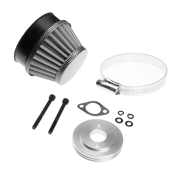 FLMLF Metal Air Filter Kit Fit 23CC-71CC For 1/5 HPI RV KM GTB FG Losi RC CAR PARTS