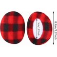 thumbnail image 2 of 6 Pairs Earmuffs Bandless Fleece Ear Warmers Winter Ear Covers Unisex, 6 Colors - D, 2 of 5