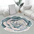 thumbnail image 5 of Dainzusyful Home Decor Rug Heat Transfer 3D Shaped Flower Floor Mat Sofa Bedroom Living Room CarpetArea Rug,Clearance Items, 5 of 5