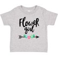thumbnail image 3 of Inktastic Flower Girl with Arrow and Flowers Girls Baby T-Shirt, 3 of 5