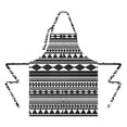 thumbnail image 2 of Black White Ethnic Pattern Apron-Garden Aprons for Women with Pockets-Cotton Linen Waterproof Kitchen Cooking Gardening Aprons Adjustable for Kitchen,Cooking,BBQ and Salon 33x27 Inch, 2 of 7