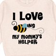 thumbnail image 3 of Inktastic My Mommy's Helper Little Bee Kids Toddler Sweatshirt, 3 of 4
