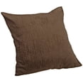 thumbnail image 2 of CALVIN KLEIN HOME European PILLOW Sham EMBROIDERED Rows BARK Tea FLOWER $165, 2 of 2