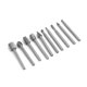 thumbnail image 4 of Lima Rotatoria De Madera, Cortador De Fresado Para Carpintería, Juego De Limas De Metal De Rebabas Rotativas Para Tallado Para Ranurado De Biselado, Para Corte De Grabado YLSHRF Rotary File, 4 of 7