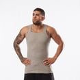 thumbnail image 4 of Different Touch 6 Pack Assorted Colors Square Cut G-unit Style Tank Tops A-shirts for Men, 4 of 7