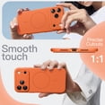 thumbnail image 7 of JETech Magnetic Silicone Case for iPhone 17 Pro Max, Compatible with MagSafe, Silky Touch (Orange), 7 of 7