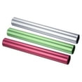 thumbnail image 1 of Unique Bargains Relay Track Batons Aluminum Alloy Tube Athletics Stick Green, Red, Silver 3 Pack, 1 of 5