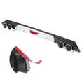thumbnail image 1 of Rear Bumper Lip Rear Bumper Diffuser Car Refitting Rear Bumper Lip 4-Outlet Dual Color Diffuser Car Refitting Fit For  City 15-17, 1 of 8