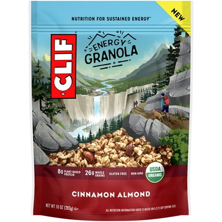 Cinnamon Crunch Granola - Clif® Energy Breakfast Granola, Cinnamon Almond, 10 oz. Bag