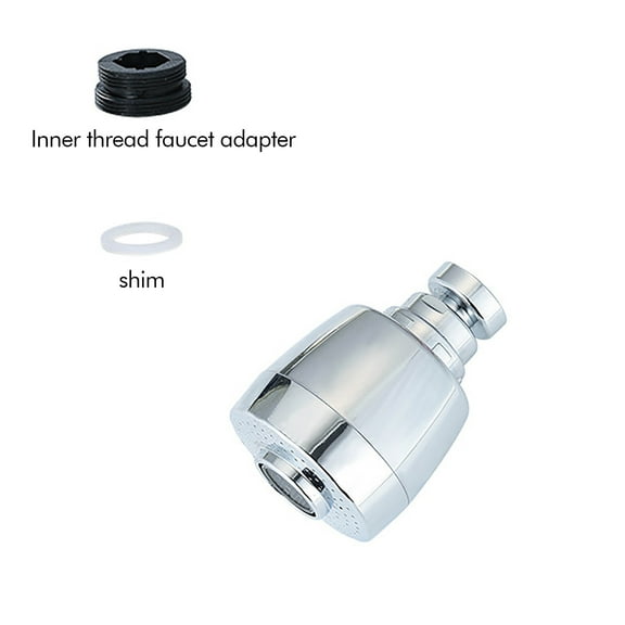 Toolix Sink Faucet Kitchen Faucet Head 360° Rotatable Faucet Sprayer Head Replacement Splash Tap Booster Shower And Water Saving Faucet For Kitchen