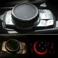 thumbnail image 2 of Chrome Multi-Media 7 Button Cover Decor Trim For Bmw 3 4 5 6 X5 X6 Series Idrive, 2 of 5