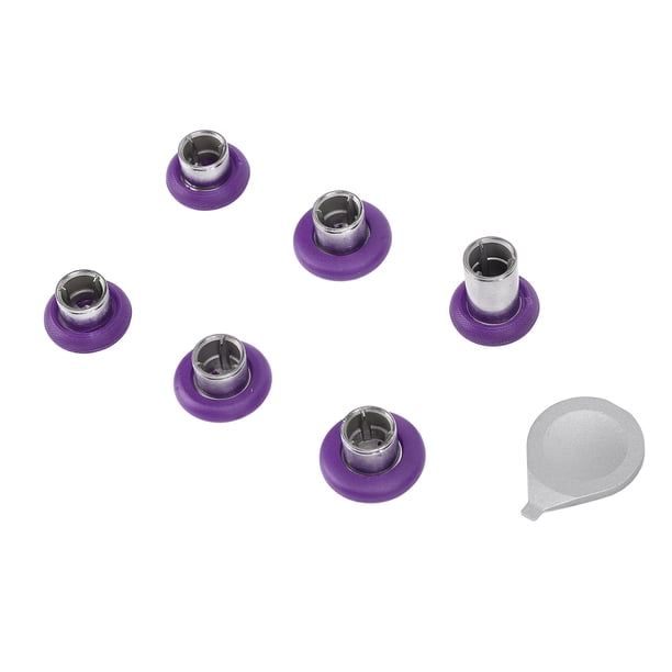 PROBAJE DEL CONTROLADOR DE JUEGO DE ACERADO DE ACERADO DE INDOLEDO CHUGH CHUFT CONTROLADOR PARA Serie 2 Y Core Model 1797 Con 6 Empuñaduras Texturizadas Con Mod DE Metal