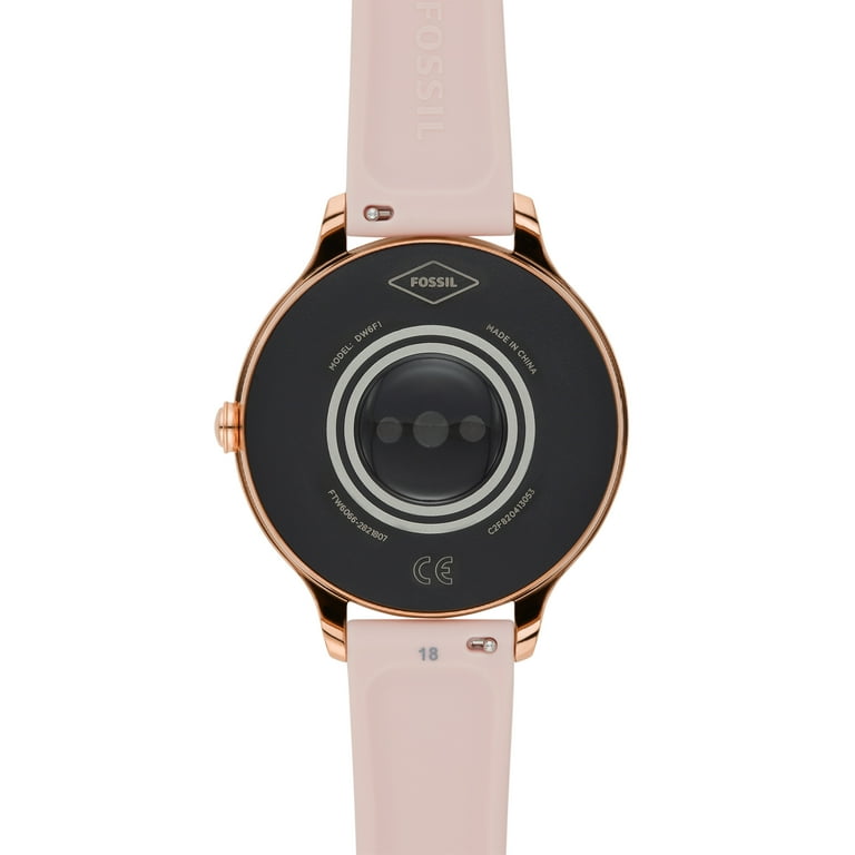 Best Buy: Fossil Gen 5e Smartwatch 42mm Silicone Blush FTW6066