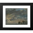 thumbnail image 2 of Johan Christian Dahl 18x15 Black Modern Framed Museum Art Print Titled - Clouds in the Evening (1823), 2 of 5