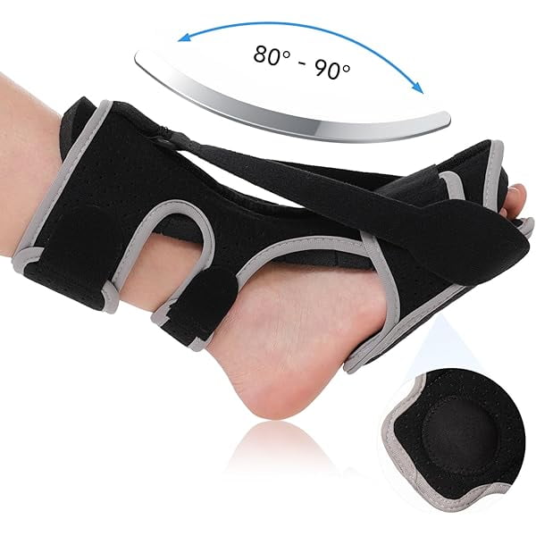 wonima11 JFMkaer Plantar Fasciitis Night Splint, Plantar Fasciitis Relief Brace With Arch Support, Adjustable Night Splint For Plantar Fasciitis, Achilles Tendonitis And Foot Drop For Women & Men