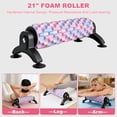 thumbnail image 5 of Foam Roller- Medium Density Deep Tissue Massager for Muscle Massage and Myofascial Trigger Point Release Suction Cup Solid Foam Shaft, 5 of 7
