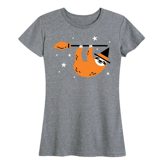 Instant Message - Witch Sloth - Women's Short Sleeve Graphic T-Shirt