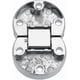 thumbnail image 4 of 2 Pieces Flap Hinges, Sewing Machine Table Recessed Hinge Self Supporting Flip Top Hinge Screw Folding Flap, 4 of 5
