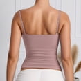 thumbnail image 6 of IDOCLOTHES Womens Spaghetti Strap Tank Top Trendy 2026 Camisole Sleeveless Shirts Scoop Neck Workout Athletic Tank Tops for Women Summer Going Out Running Vest Purple, M, 6 of 6