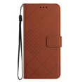 thumbnail image 2 of Flip Wallet Case for Samsung Galaxy A25 5G with Kickstand & Wrist Strap, Shockproof TPU Inner Brown, 2 of 7