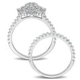 thumbnail image 4 of Everly Women's Diamond 10k White Gold Bridal Set, 4 of 7