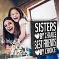 thumbnail image 5 of JennyGems Sisters by Chance Best Friends by Choice, Sister Gifts, Birthday Gift for Sister, Sister, Sister Gifts from Sisters, 5 of 12