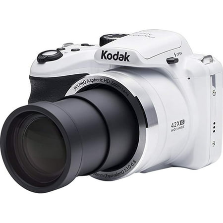 KODAK PIXPRO AZ421 Bridge Digital Camera - 16MP 42X Optical Zoom HD720p (White)
