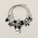 thumbnail image 3 of Pulsera De Plata Ajustable de dibujos animados Xtellar Negro 6 Cm 6 Cm, 3 of 4