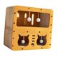 thumbnail image 4 of Cat Corrugated House Kitty Muebles Protección de muebles Garra Molilla Tabla de rasguño de juguetes Cueva de la casa del gato para animales pequeños, 4 of 8