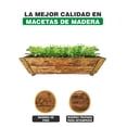 thumbnail image 3 of Maceta de madera tipo Jardinera de 1mt.214 Hanlob Jardinera de 100cm, 3 of 8