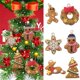 thumbnail image 4 of Adornos navideños de pan de jengibre Adornos colgantes de hombre de jengibre B, 4 of 4