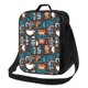 thumbnail image 1 of Disketp Coffee Lover Print Bolsa Térmica Estampada para Almuerzo, Lonchera para Hombres y Mujeres Adultos, 1 of 7