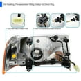 thumbnail image 4 of Spec-D Tuning Chrome LED Tube Headlights Compatible with 2001-2011 Ford Ranger, Left + Right Pair Headlamps Assembly, 4 of 6