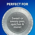 thumbnail image 6 of (2 pack) EZ Foil Pie Pans with Lids, Round, 10 Inch, 2 Count, 6 of 8