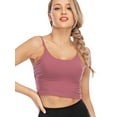 thumbnail image 4 of FANNYC Ladies Gym Sports Bra Vest Tank Cropped Tops Womens Yoga Underwear Padded Bras Womens Sports Yoga Bra Vest Push up Padded Brassiere Fitness Underwear Ladies Seamless Bras Stretcy, 4 of 6