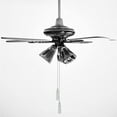 thumbnail image 4 of Crystal Ceiling Fan Pull Chain, 2Pcs 21 Inches Decorative Fan String Pulls Pendant Extension, 3mm Diameter Beaded Fan Pull Chains Extender Ornament with Connector, 4 of 5
