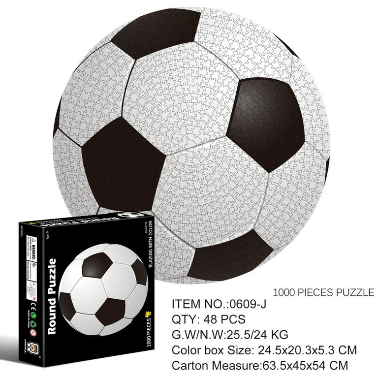 Puzzle Challenge collection: Football balls, 1 000 pieces