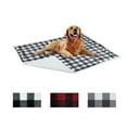 thumbnail image 1 of Waterproof Pee Proof Dog Blanket, Buffalo Plaid Plush Warm Sherpa Fleece Pet Blanket, 1 of 8