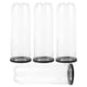 thumbnail image 4 of WORGEOUS Contenedor de pelotas de tenis práctico, botella transparente para organizador de pelotas de tenis, 4 Uds., 4 of 8