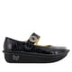 thumbnail image 2 of Zapato de Enfermera Mujer Alegria Paloma Mary Jane Negro de Cuero, 2 of 5