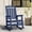Dark Blue, variant on Oversized HDPE Outdoor Rocking Chair, High Back Porch Rocker 380lb, Yellow