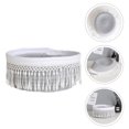 thumbnail image 1 of LOLIPPYY 1Pcs Small Storage Basket with Lid for Simple Organization in Office, 1 of 8