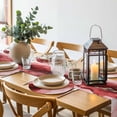 thumbnail image 6 of Red Marble Round 13 Inch Placemats Set of 8, Modern Ombre Abstract Ink Painting Art HeatResistant Non Slip Place Mats for Dining Table, Wipeable Braided Kitchen Table Mats for Housewarming, 6 of 9