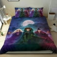 thumbnail image 1 of Hocus Pocus Conjunto de sábanas temático, trío de piezas, cómodo y amigable con la piel, diseño único, regalo de decoración para el hogar para familiares, amigos y fans,135cm *200cm, 1 of 6