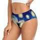 thumbnail image 2 of Fotbe Cat Under Starry Skies Calzones Estampados para Mujer – Ropa Interior de Algodón, Cómoda, Suave y Elástica-Small, 2 of 6