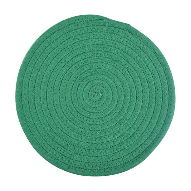 Woven Mats for Dining Room, Kitchen, Everyday Dinnerware and Tableware, Table Mats, Pot and Bowl Mats, Modern Insulation Mats