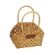 thumbnail image 1 of Cesta de flores tejida a mano Cesta de regalo decorativa con virutas de madera Cesta de mimbre hecha a mano Marrón, 1 of 8