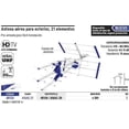 thumbnail image 2 of Antena Aerea Voltech 21 Elementos Truper 48124 ANAE-21, 2 of 2